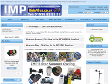 Tablet Screenshot of inmotionproducts.com